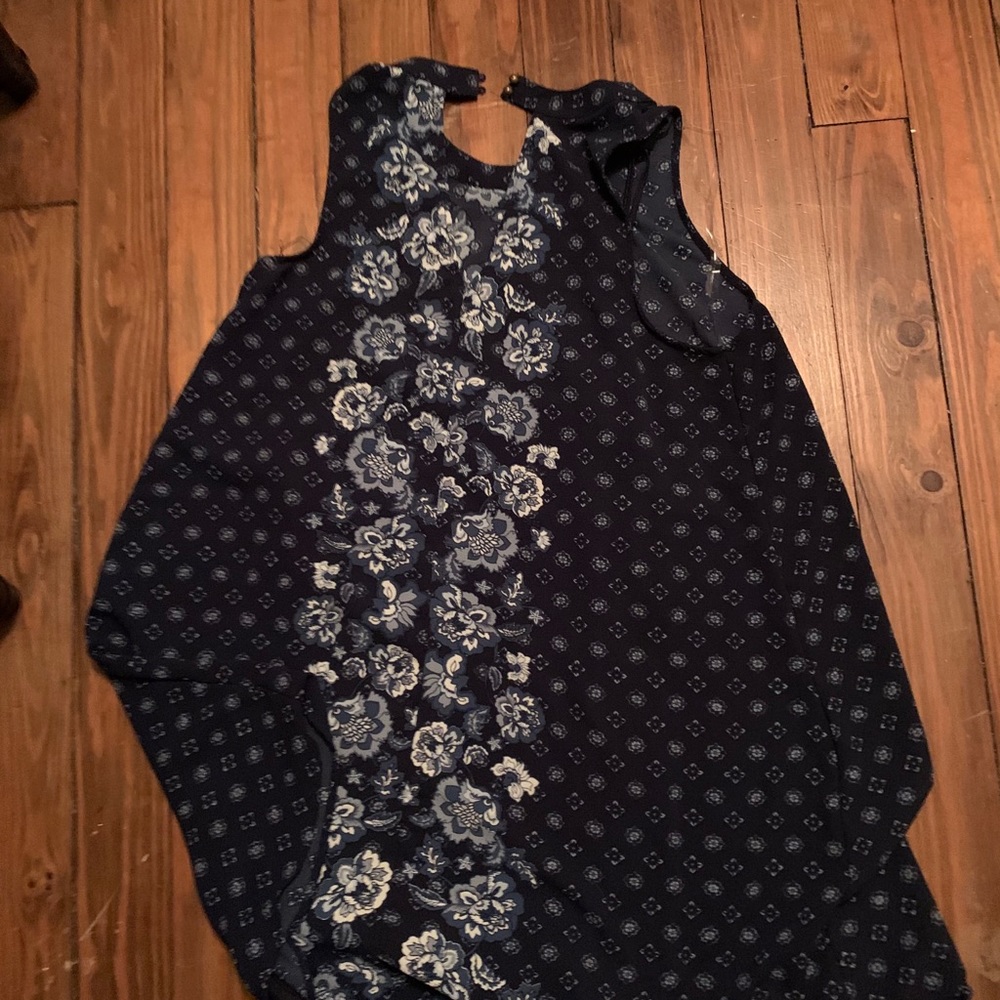 Blue flower dress!